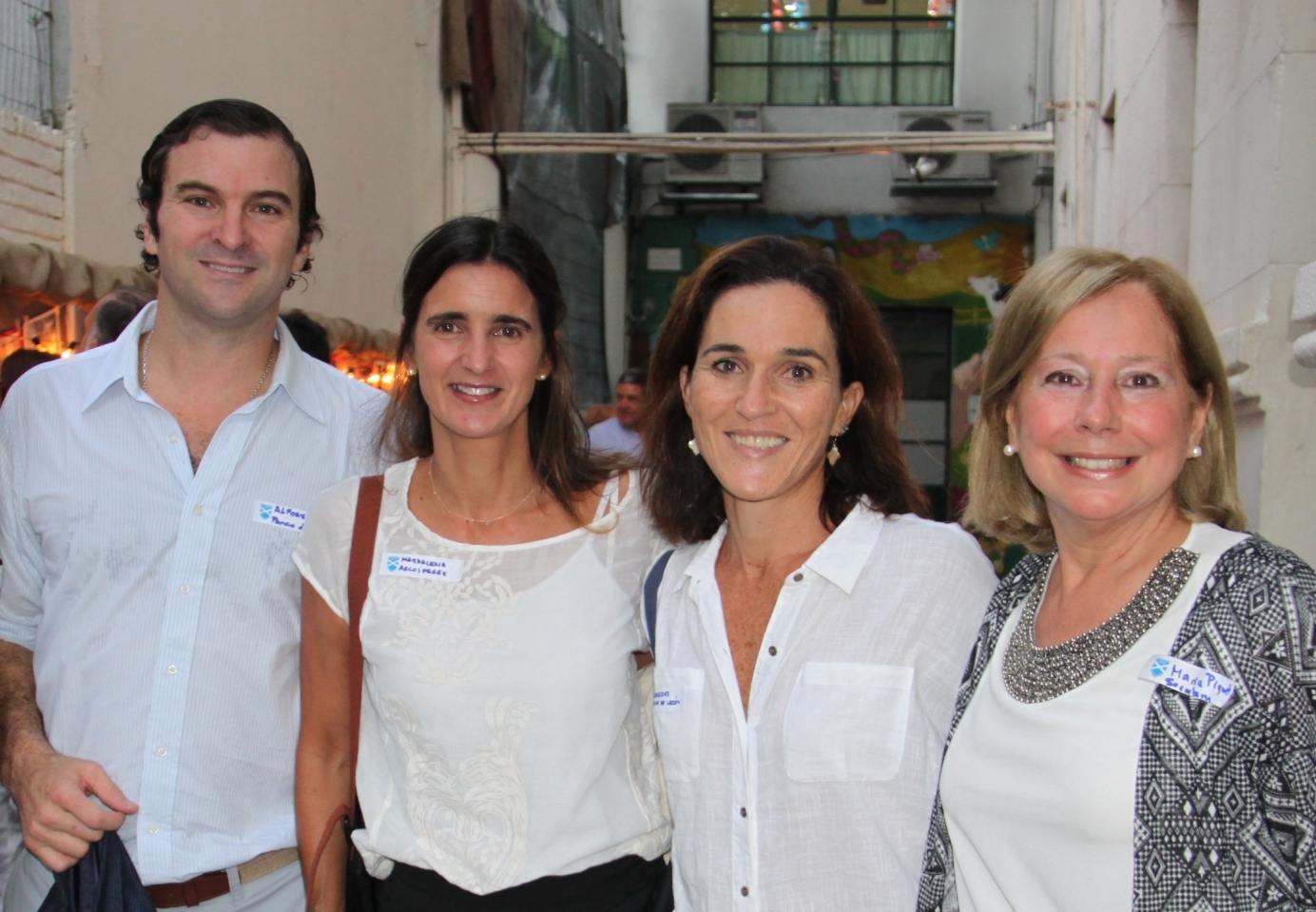 Alfonso Ponce de León, Magdalena Arcos Pérez, Mercedes Ponce de León, María Piquet.