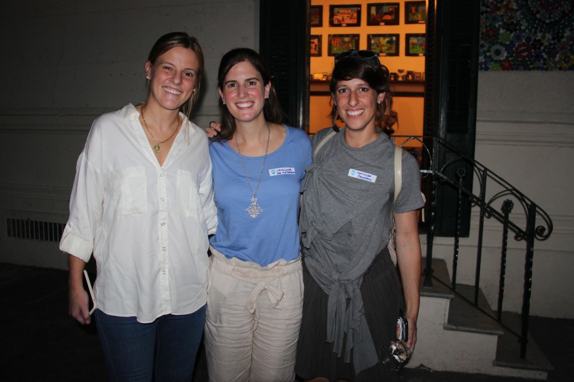 María Montero, Carolina de Arteaga, Matilde Pacheco.