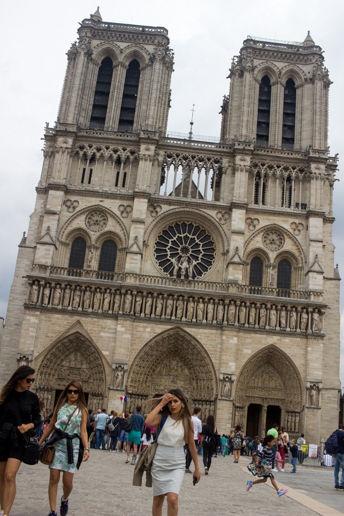 La catedral era uno de los puntos más visitados de la capital francesa. Foto: AFP