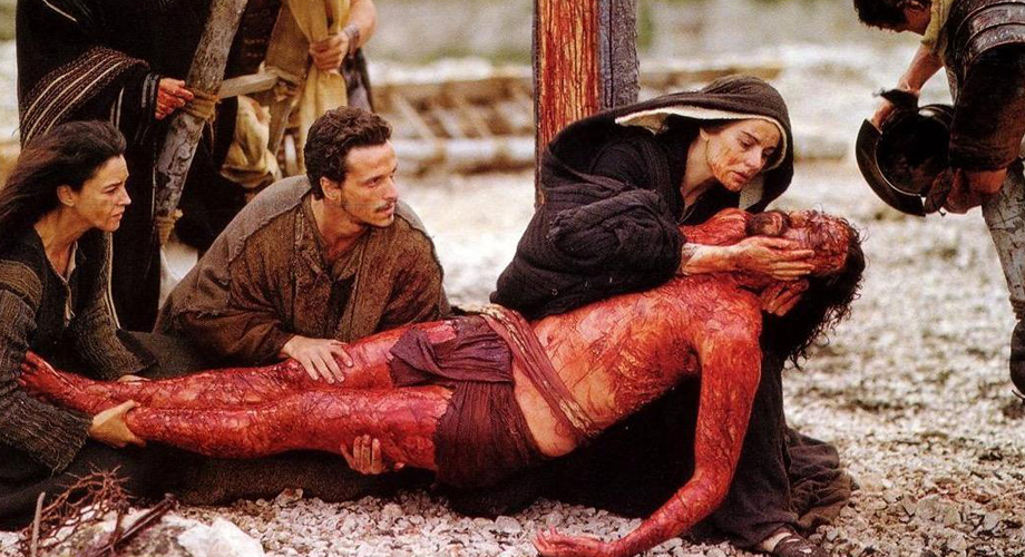 Imagen de la película La pasión de Cristo