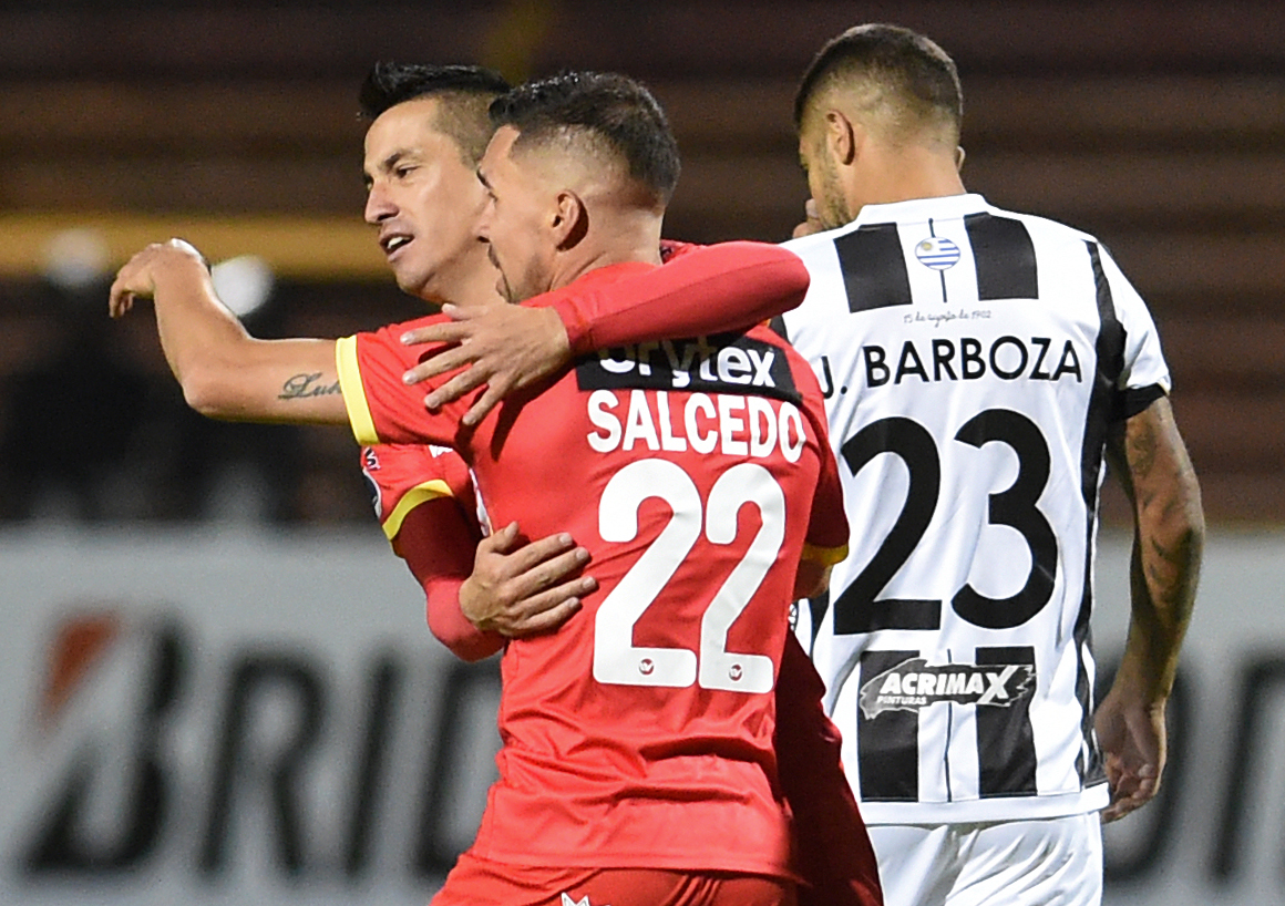 Sport Huancayo y Wanderers por la Copa Sudamericana en Perú. Foto: AFP.