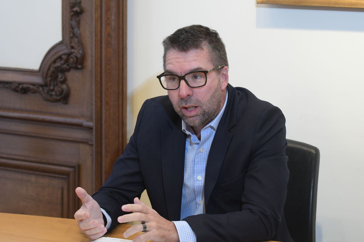 Diego Vallarino aseguró que para Scotiabank si la data es el petróleo, el analytics es la refineria. Foto: Leonardo Mainé.