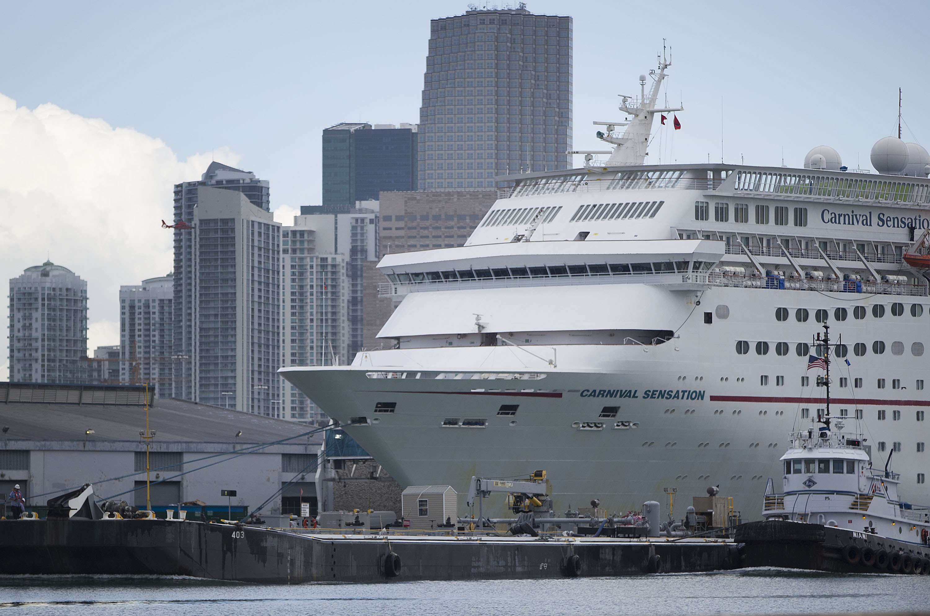 Cruceros. La compañía usa puertos que son propiedad de dos ciudadanos cubanos. (Foto: AFP)