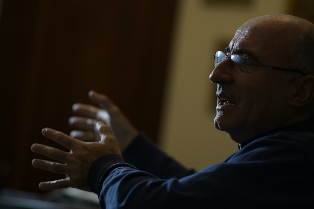 Daniel Sturla, arzobispo de Montevideo. Foto: Leonardo Mainé