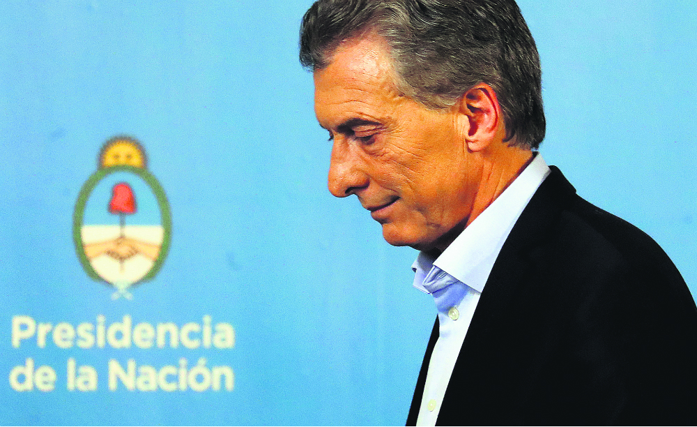 Macri propone diez puntos para un acuerdo que asegure estabilidad a la Argentina. Foto: Reuters