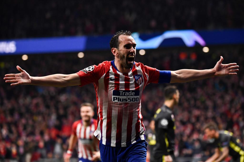 Diego Godín en Atlético de Madrid