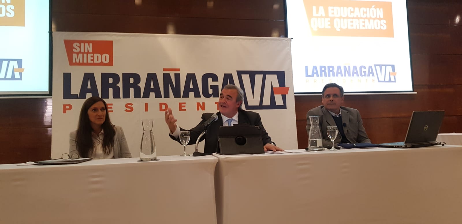 Jorge Larrañaga, precandidato del Partido Nacional. Foto: El País