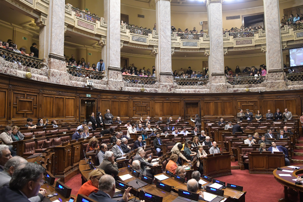 Barras colmadas: niños de escuelas públicas, liceos y organizaciones fueron los espectadores. Foto: Francisco Flores