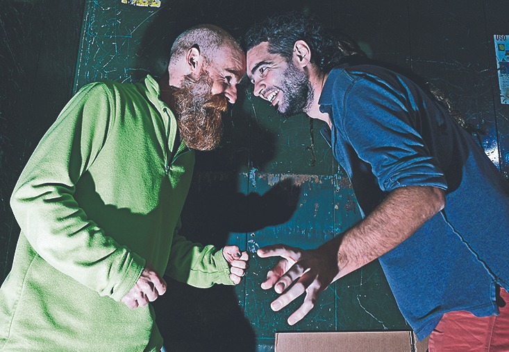 Diego Rossberg y Pablo Piñeyro. Foto: Fernando Ponzetto