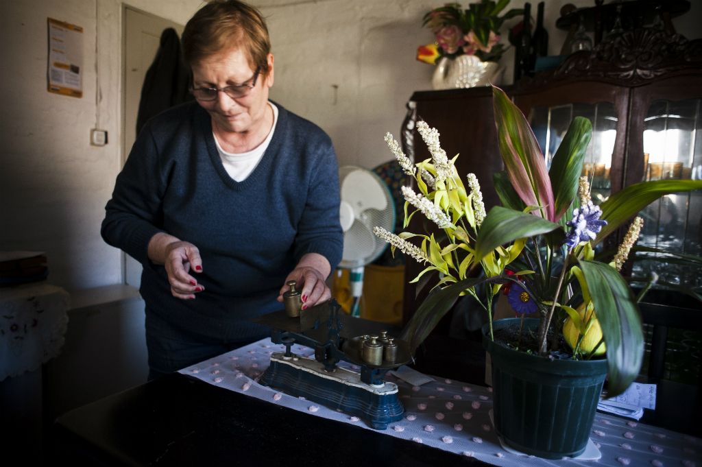 Miriam Moreira fue durante 33 años la representante del Correo en Independencia. Foto: Fernando Ponzetto