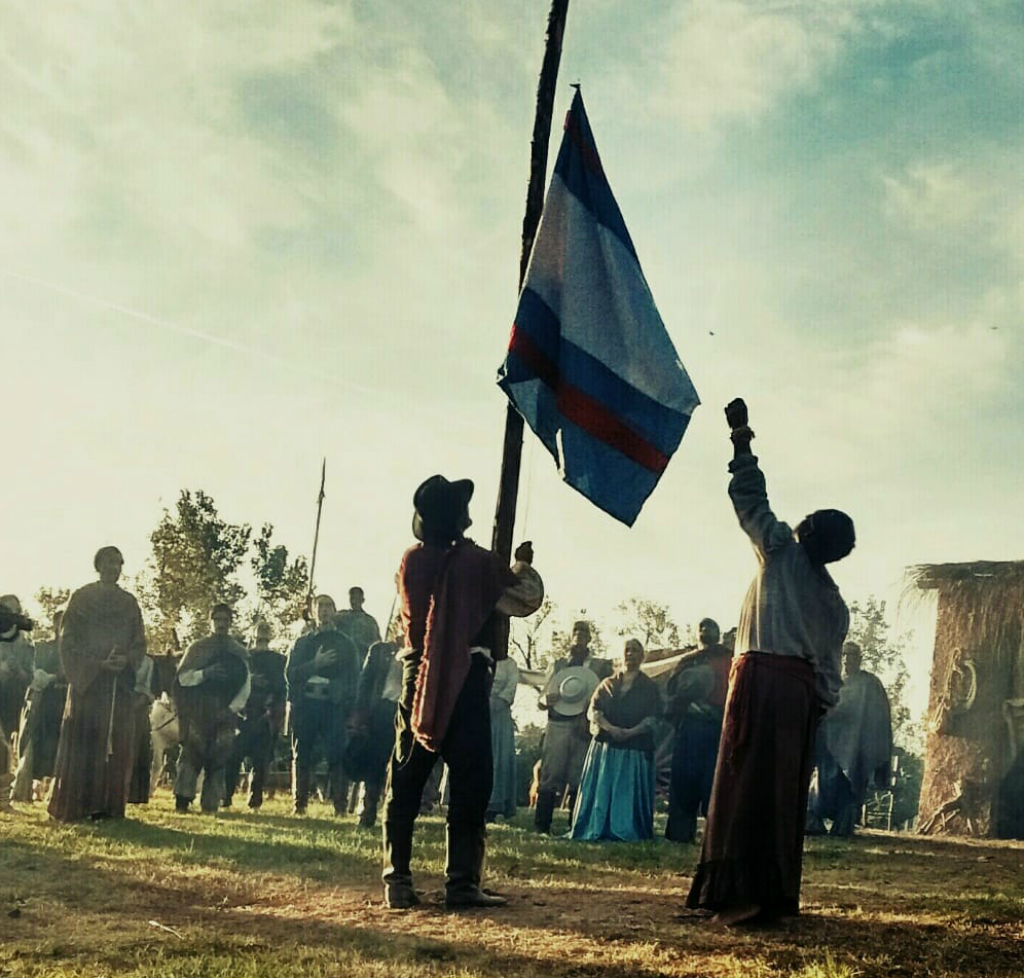 Banderas del ariguismo pasaron a identificar provincias y ciudades que se identificaron con el prócer. Foto: El País