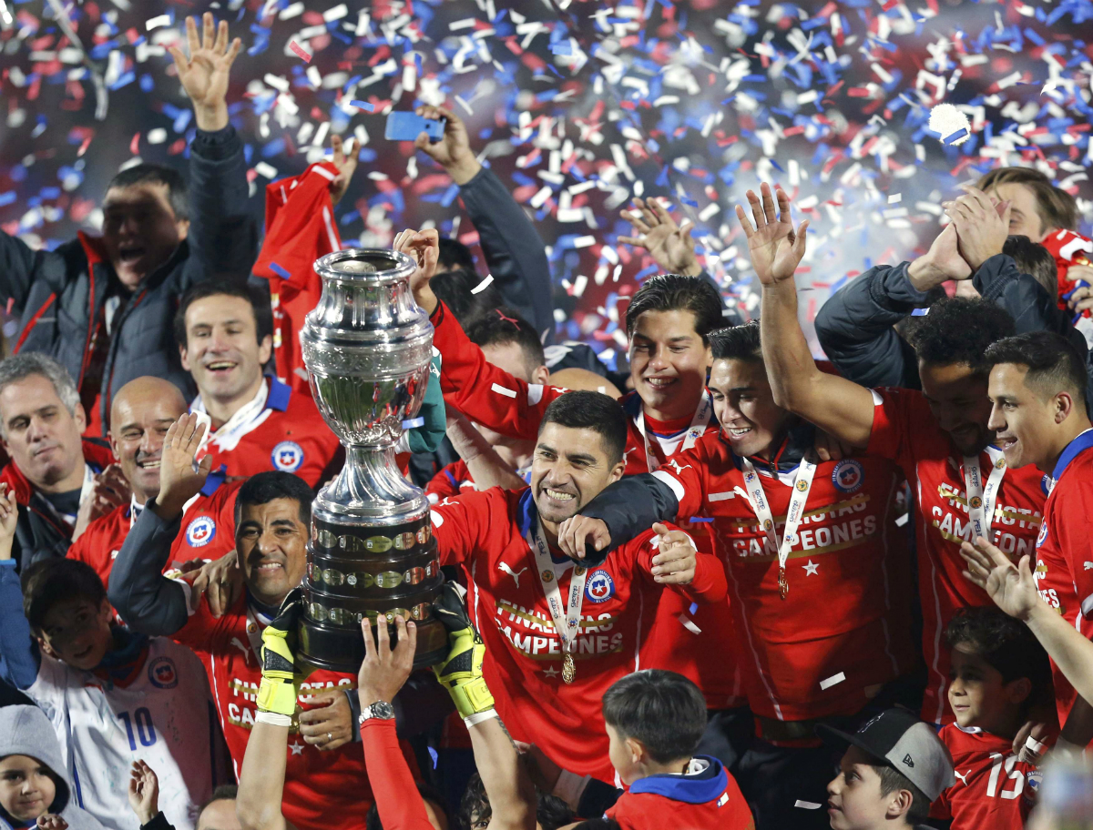 Chile es el vigente campeón de la Copa América. Foto: Reuters.