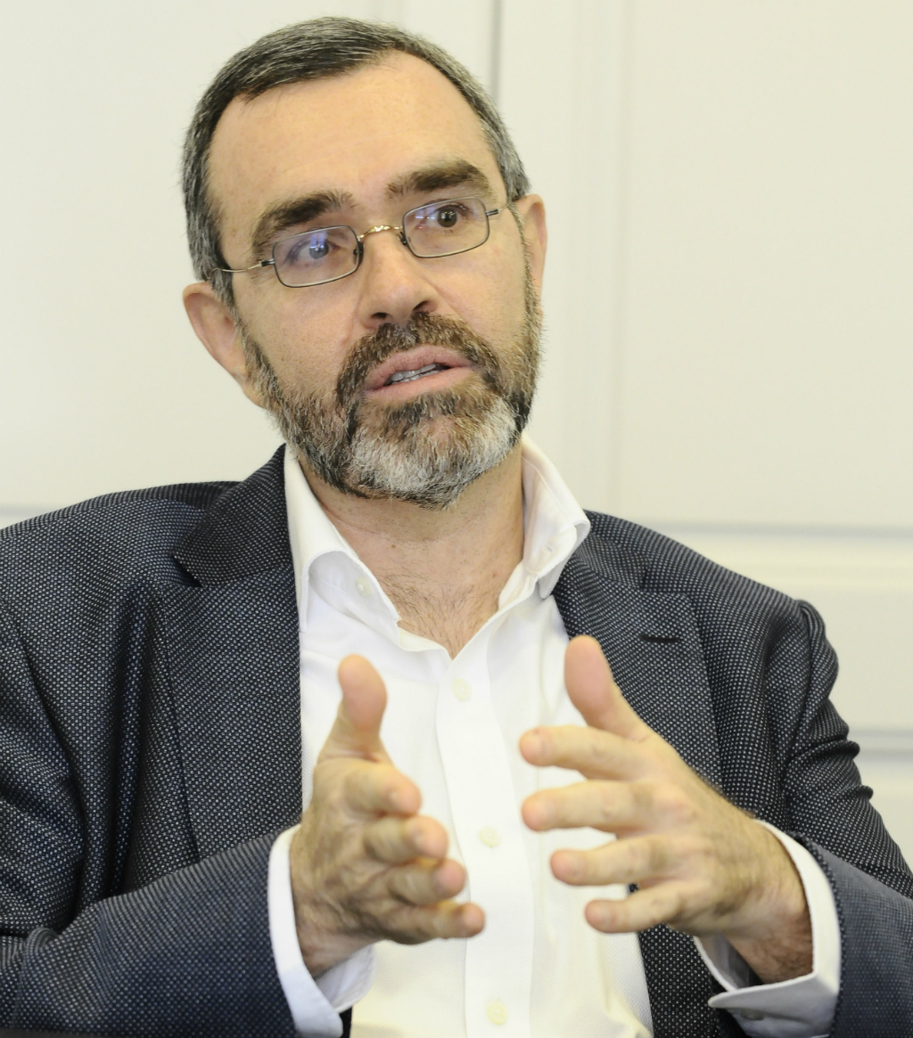 Alberto Charro, presidente de BBVA Uruguay. Foto: Darwin Borrelli