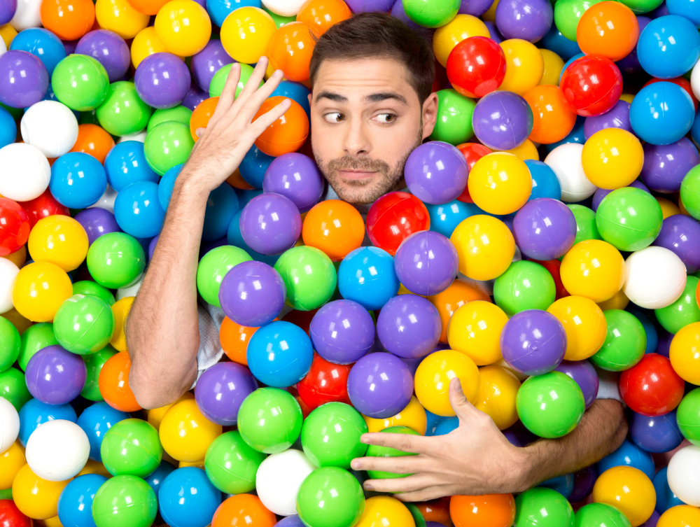 Grego Rossello: "Yo tengo esto de ser un adulto niño. Me gusta mucho romper las bolas y hacer chistes que a veces terminan mal". Foto: Difusión