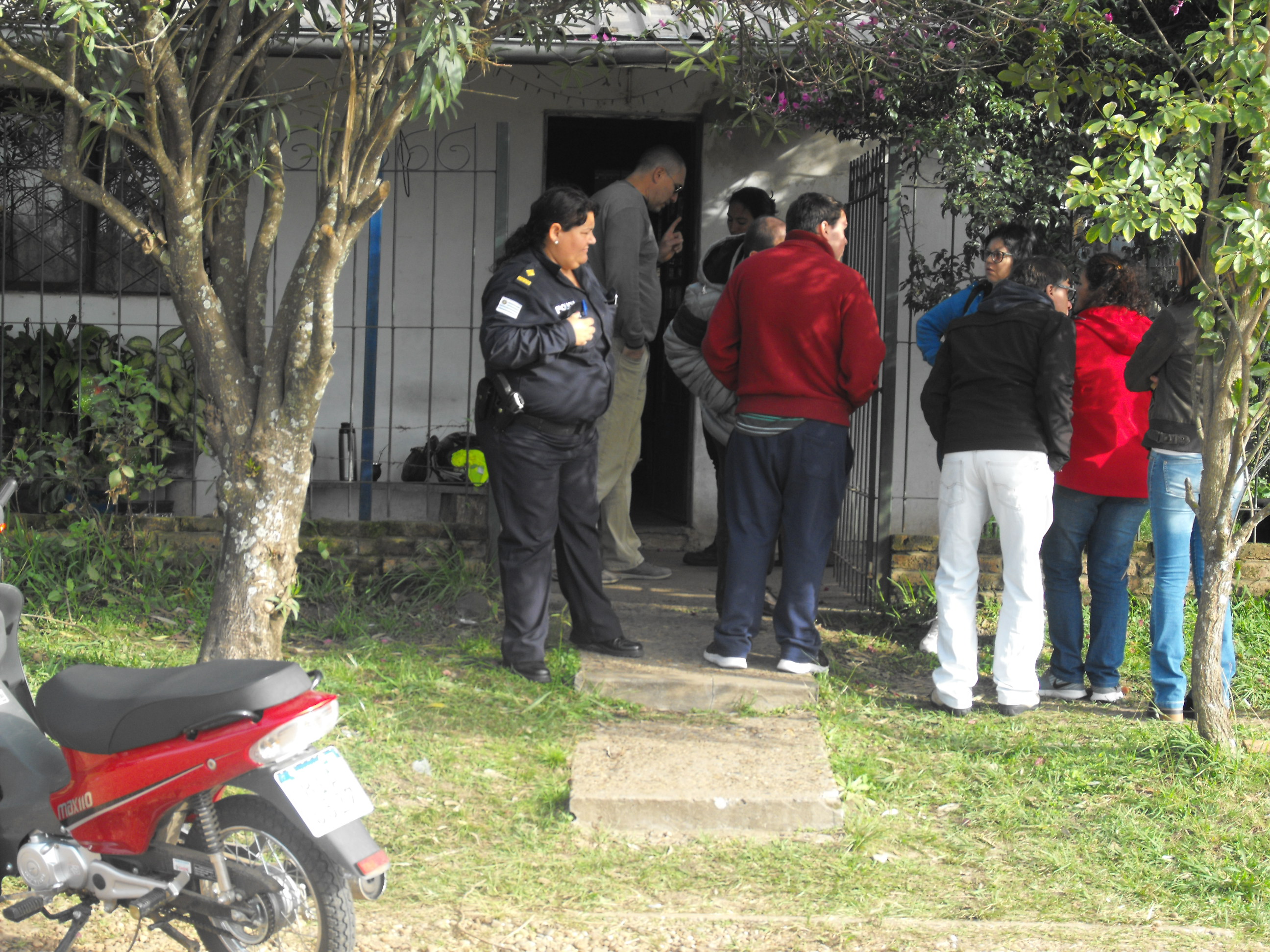 Crimen de comerciante en Villa Constitución. Foto: Luis Pérez