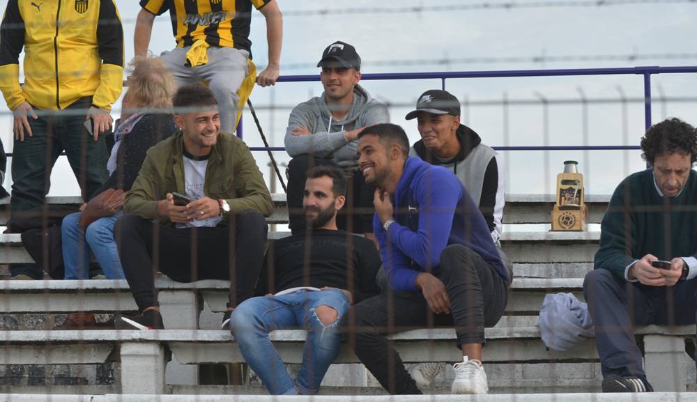 Apoyo. Acevedo, Rojo, Freitas e Izquierdo. Foto: Gerardo Pérez.