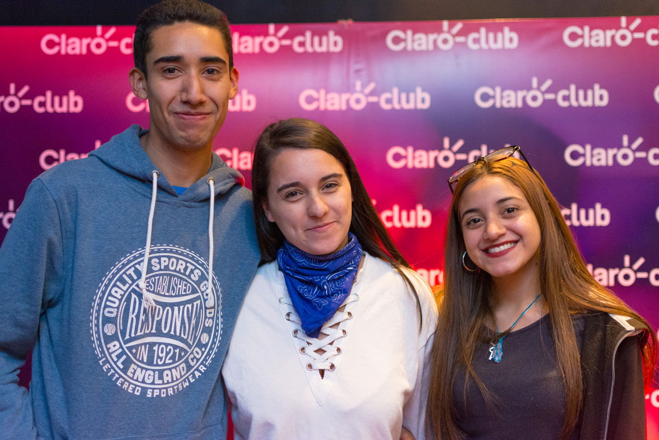 Federico Cardozo, Ailen Souto, Valentina Cardozo.