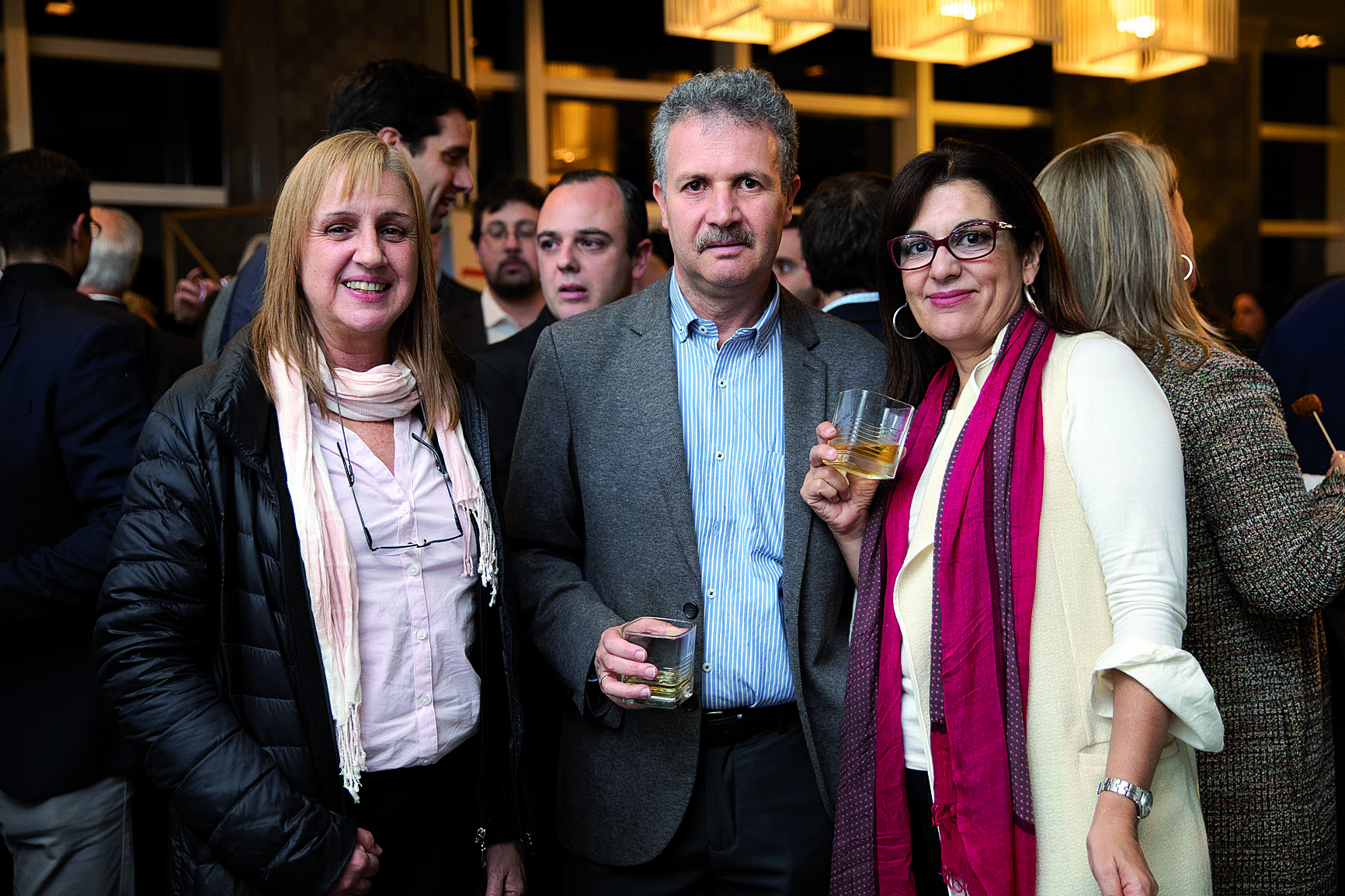 Alicia Munyo, Alberto Mamrut, Matilde López.