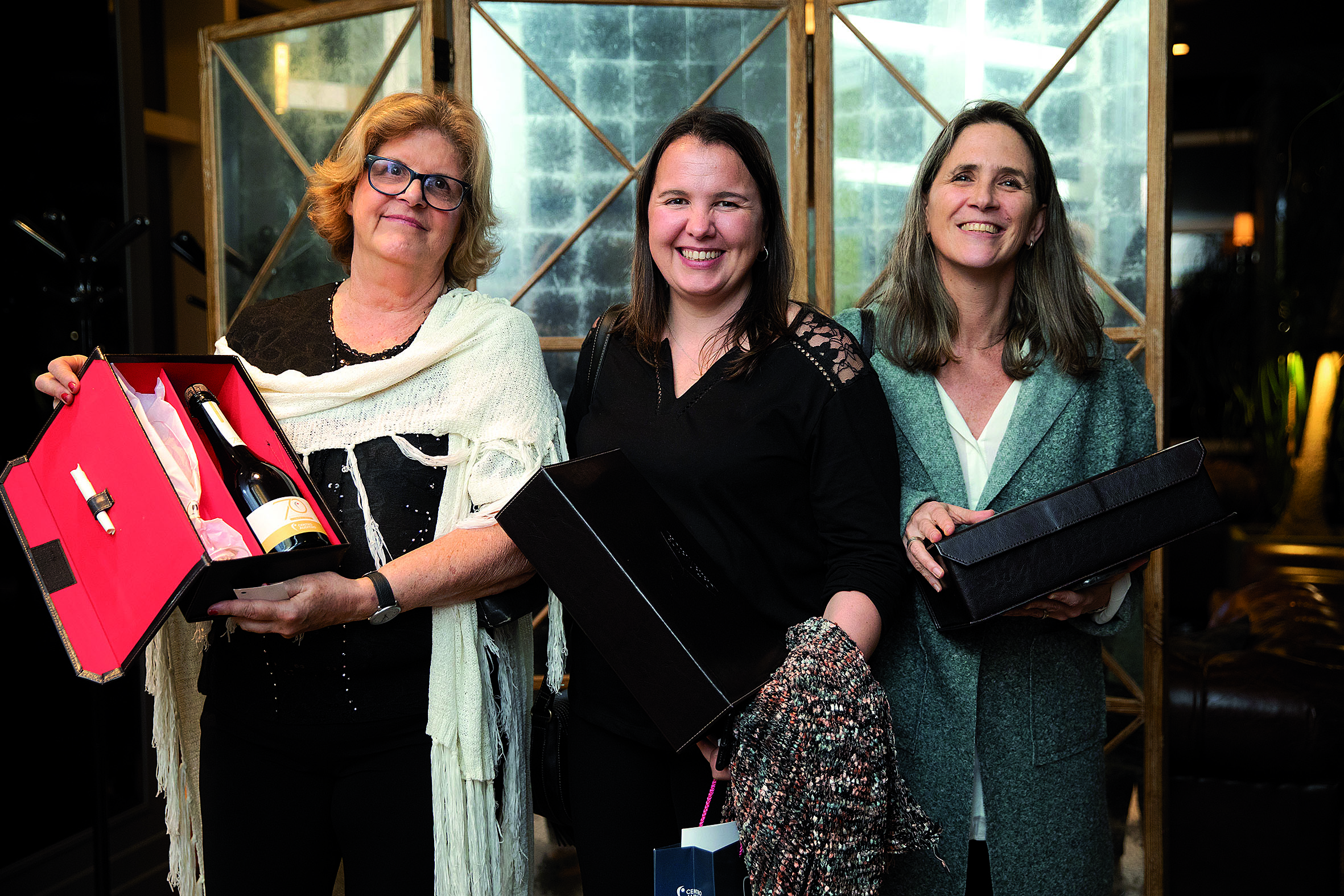 Patricia Cadenas, Elisabeth Gardiol, Cecilia Ugarte.