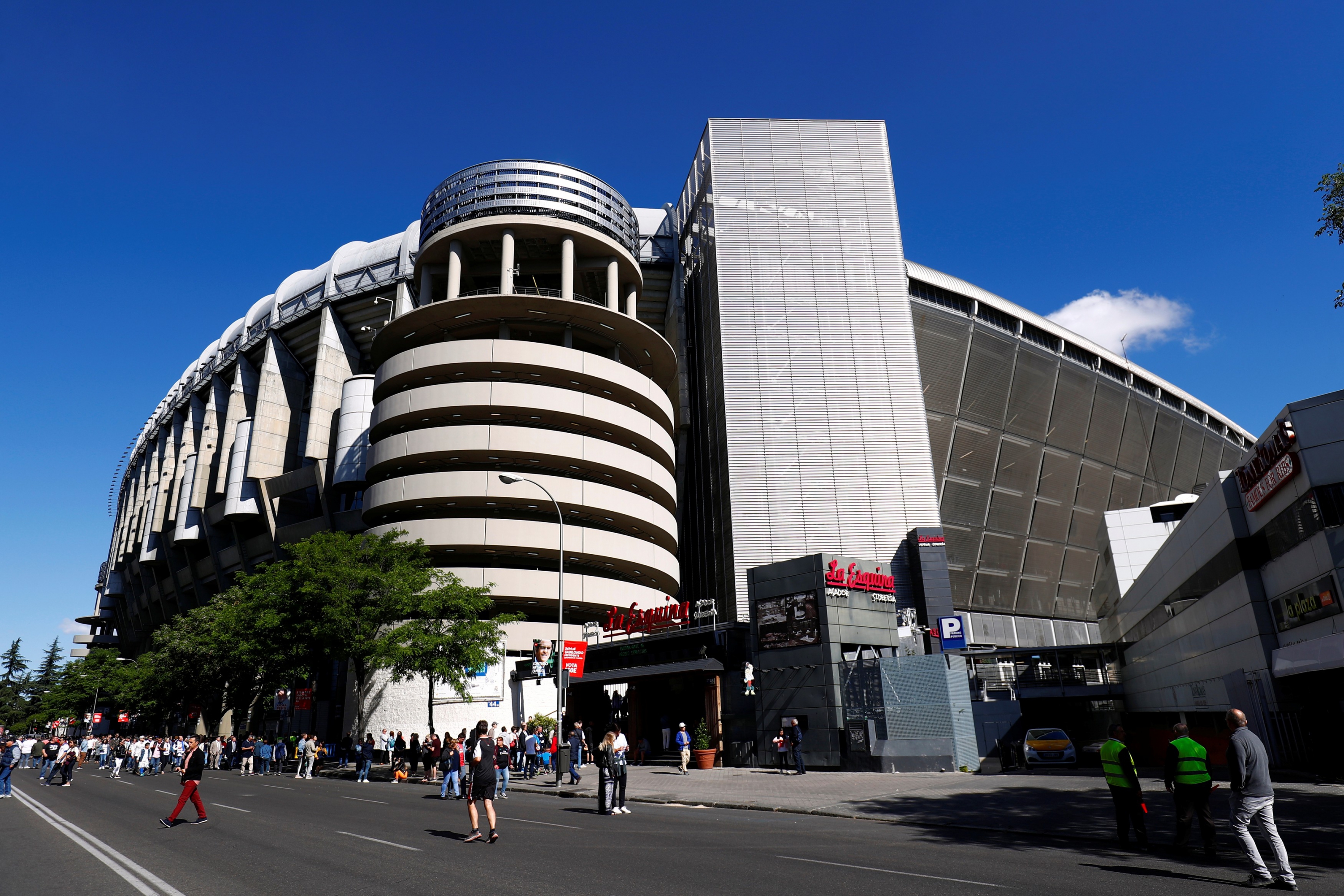 Exterior. La reforma también incluirá los alrededores del estadio. (Foto: Reuters)