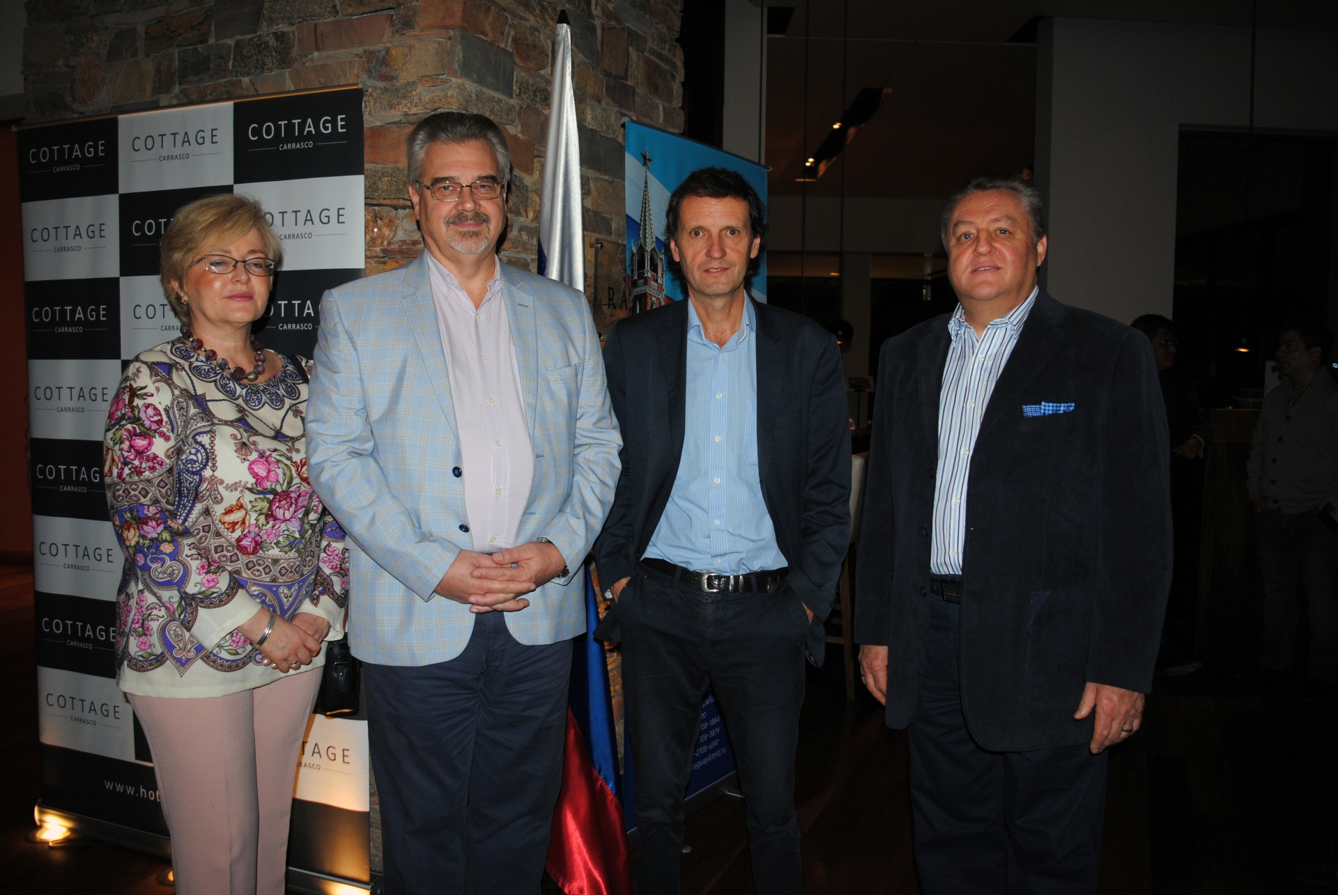 Nikolai Sofinsky, Irina Sofinskya, Sergio Goloubintseff, Viktor Popovich.