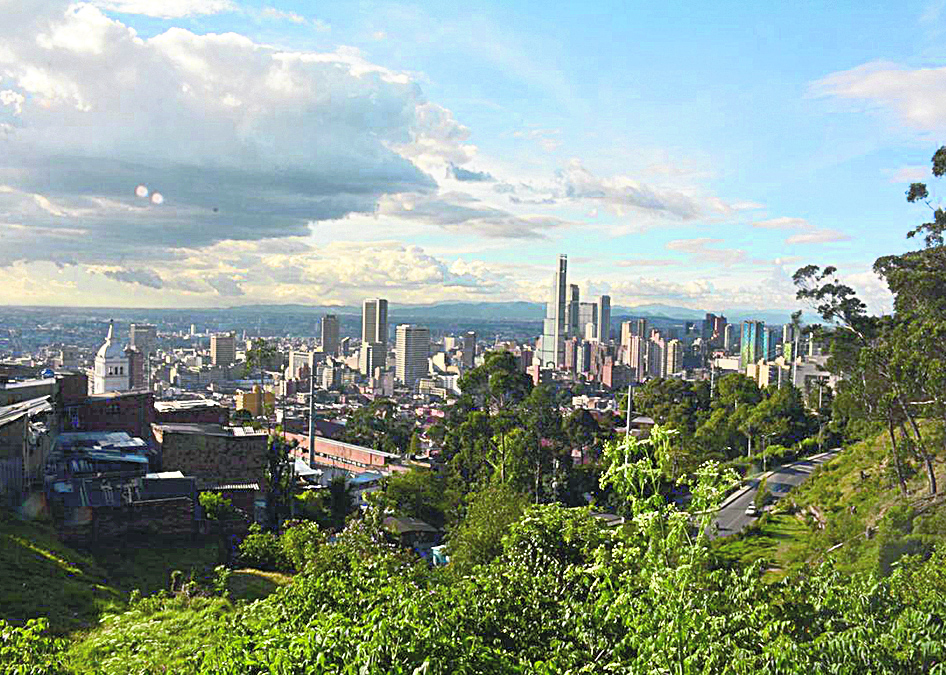 Vista de Bogotá