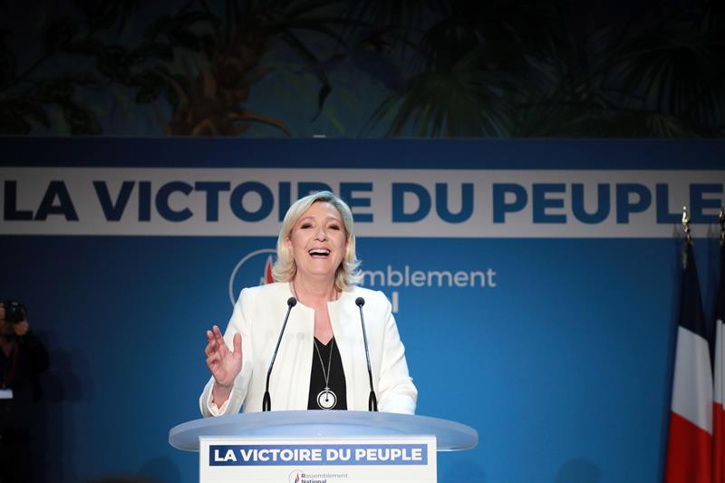 Marine Le Pen. Foto: EFE.