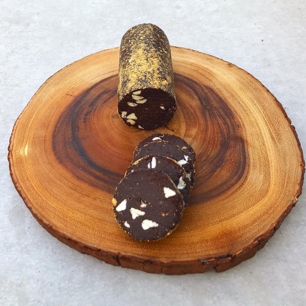 Salchichón de chocolate