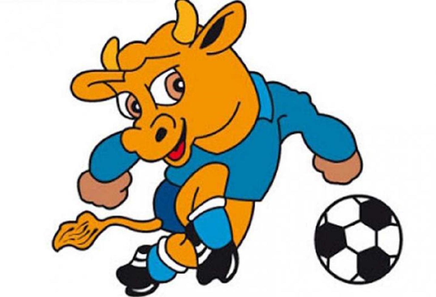 Torito Pepe, mascota de Uruguay 1995.