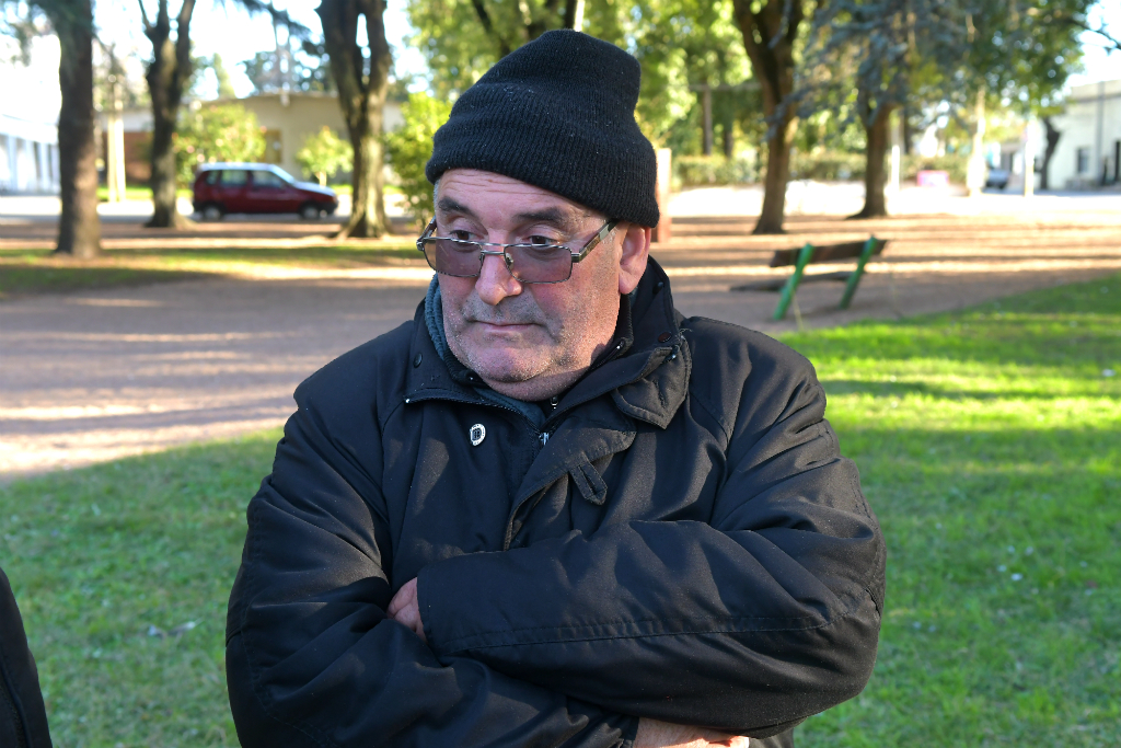 Darío, padre de Micaela Onrrubio. Foto: Francisco Flores