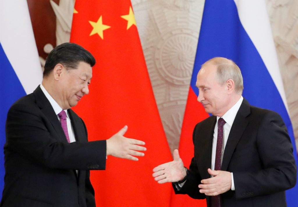 Xi Jinping y Vladimir Putin. Foto: Reuters