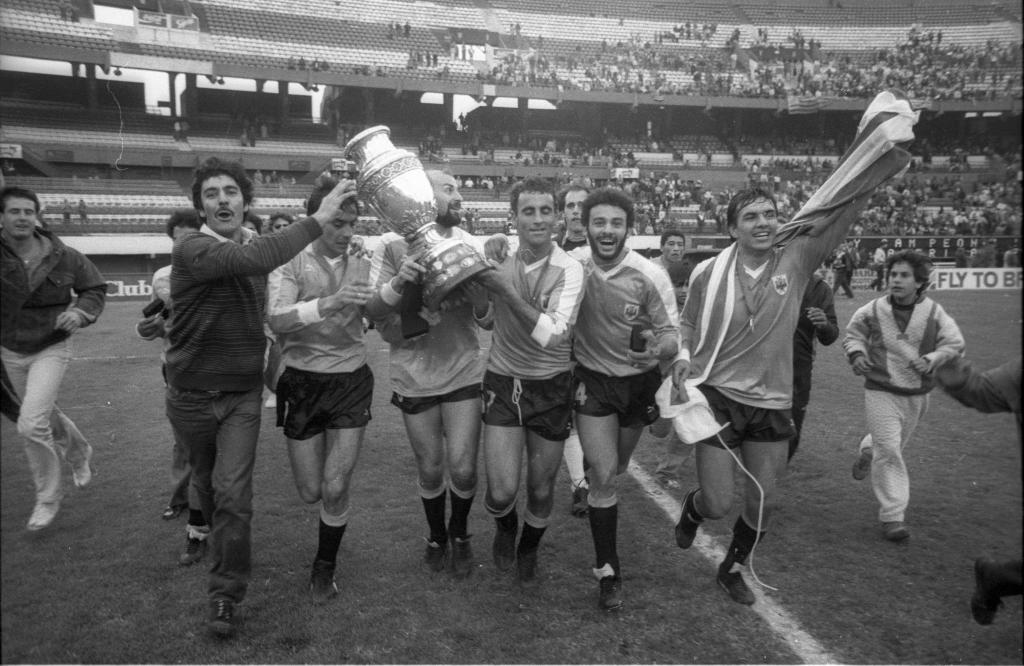 Uruguay campeón de América en Argentina.