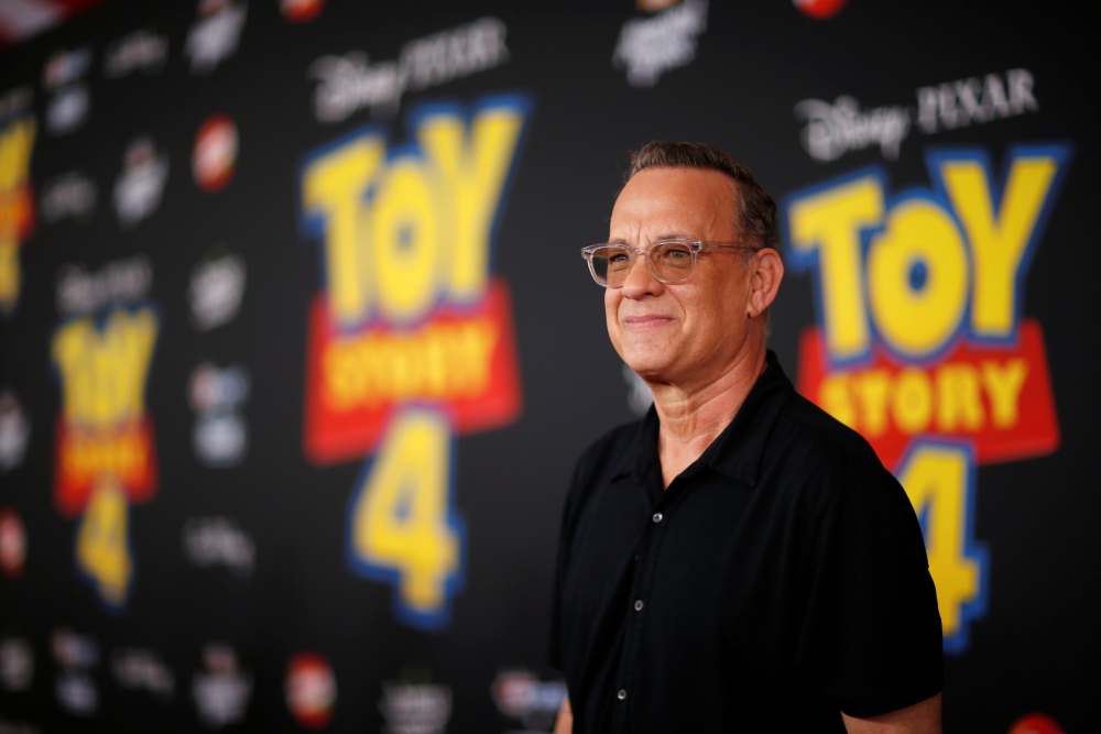 Tom Hanks estuvo en la premiere mundial de Toy Story 4