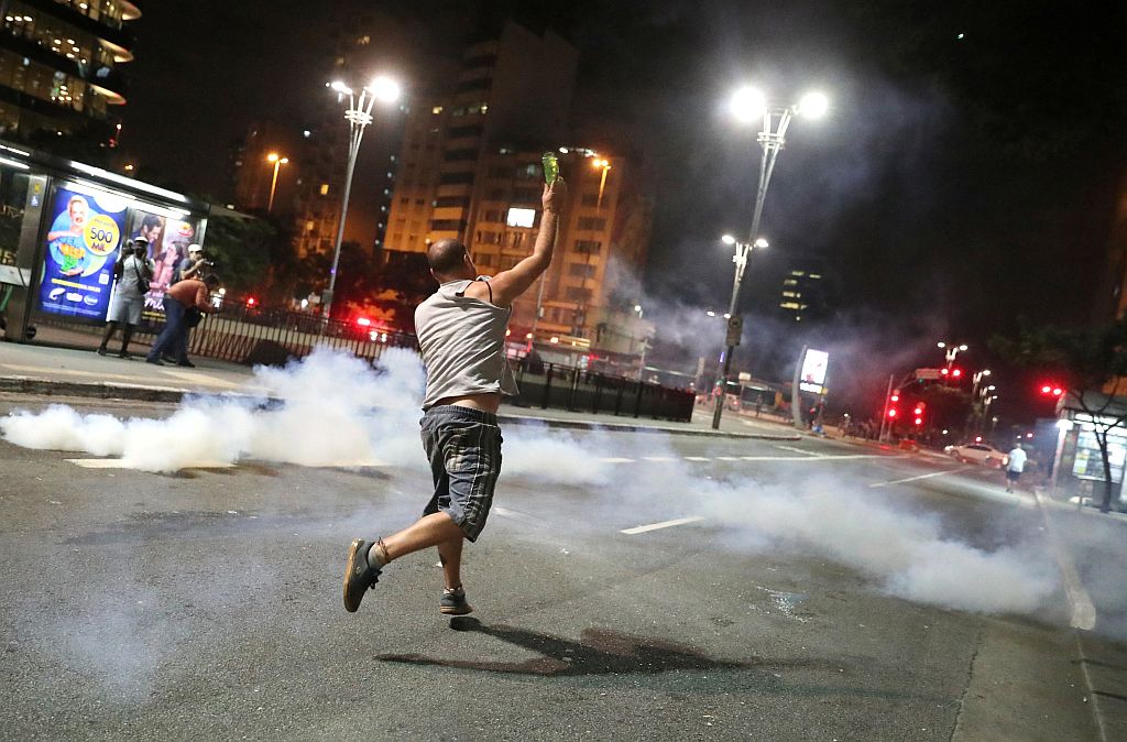 Protestas contra Bolsonaro en Río de Janeiro y San Pablo
