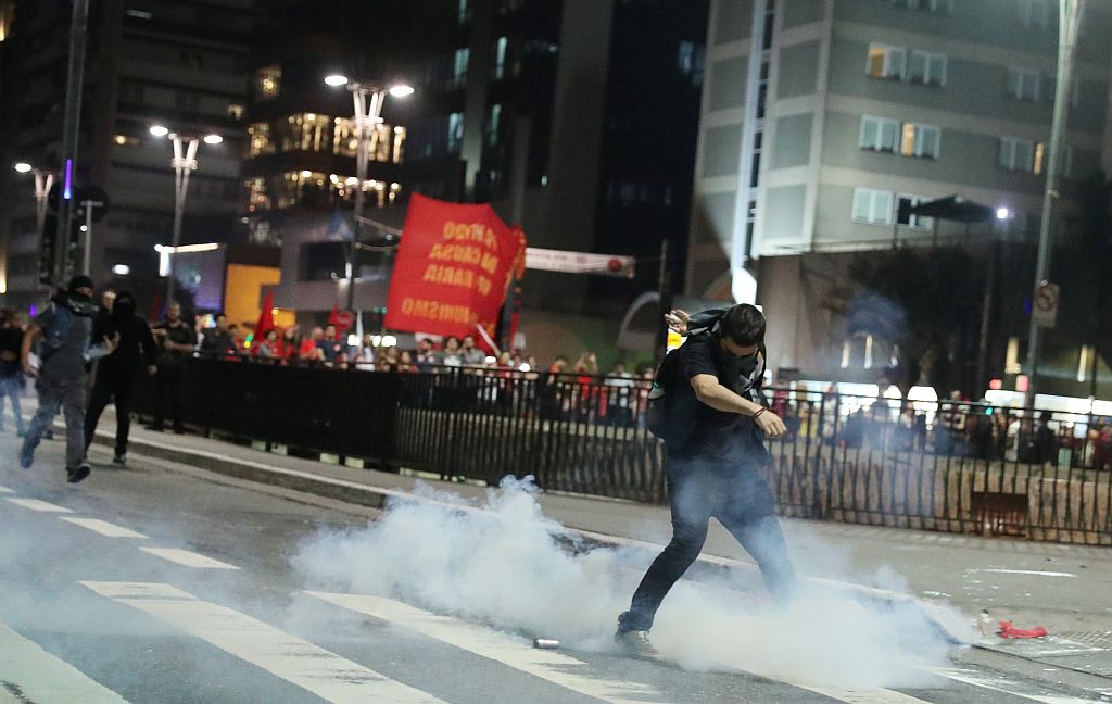 Protestas contra Bolsonaro en Río de Janeiro y San Pablo