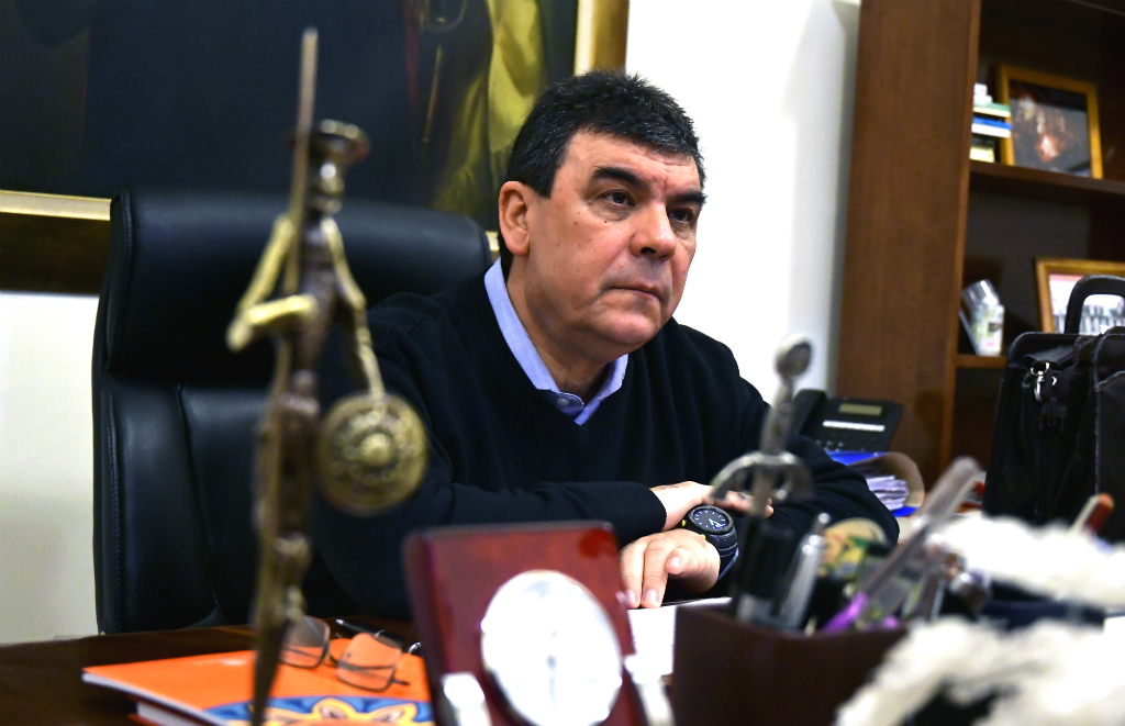 Mario Layera, director nacional de Policía. Foto: Fernando Ponzetto