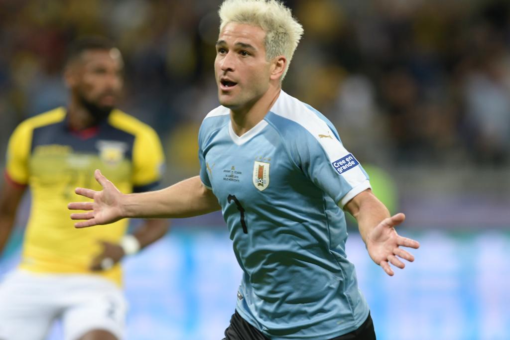 Uruguay debutó en la Copa América ante Ecuador. Foto: Gerardo Pérez / El País