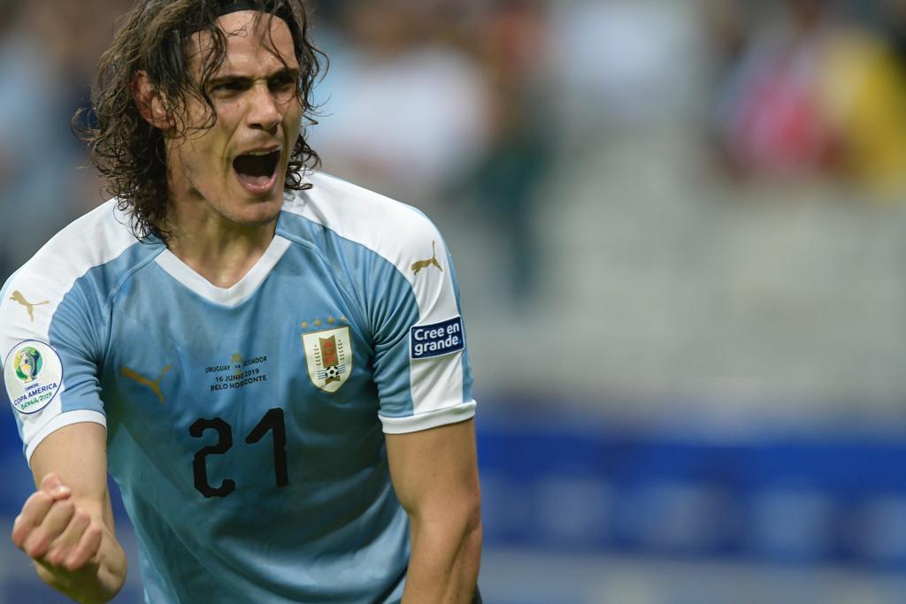 Uruguay debutó en la Copa América ante Ecuador. Foto: Gerardo Pérez / El País