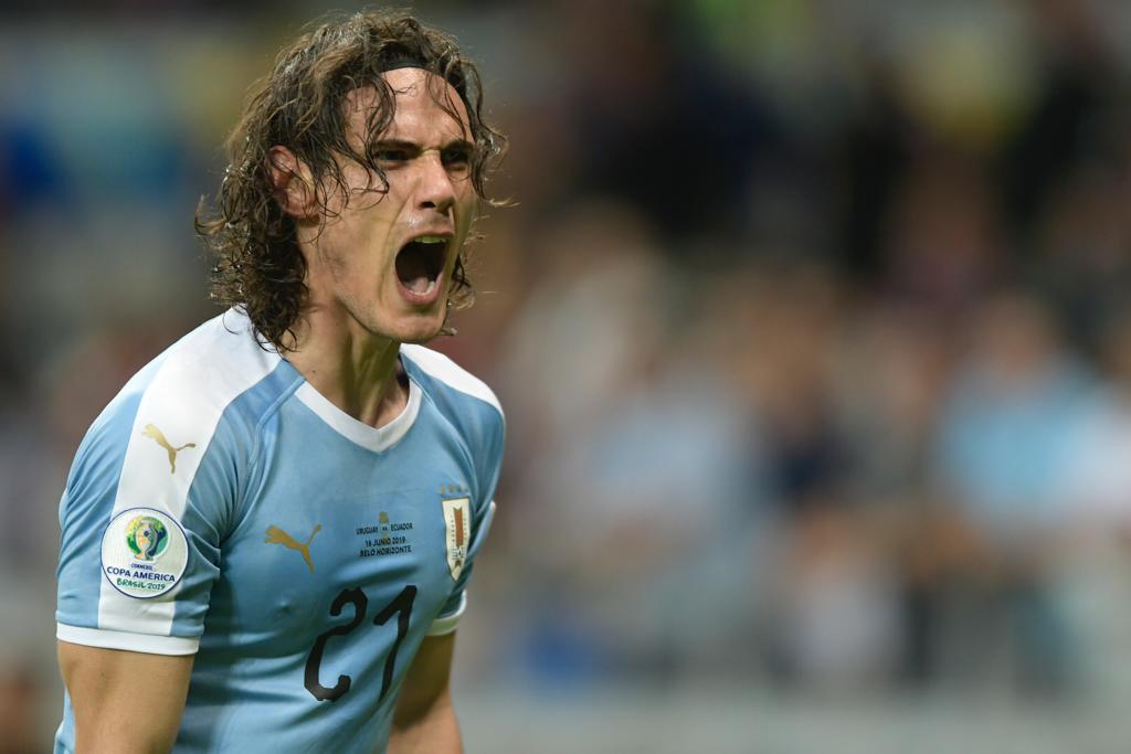 Uruguay debutó en la Copa América ante Ecuador. Foto: Gerardo Pérez / El País