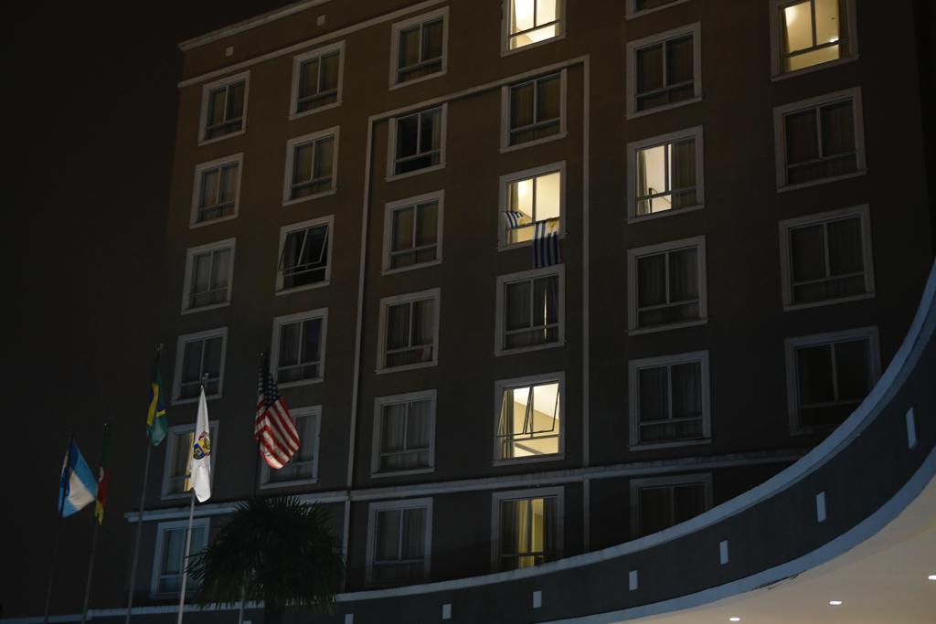 Llegada de Uruguay a Porto Alegre