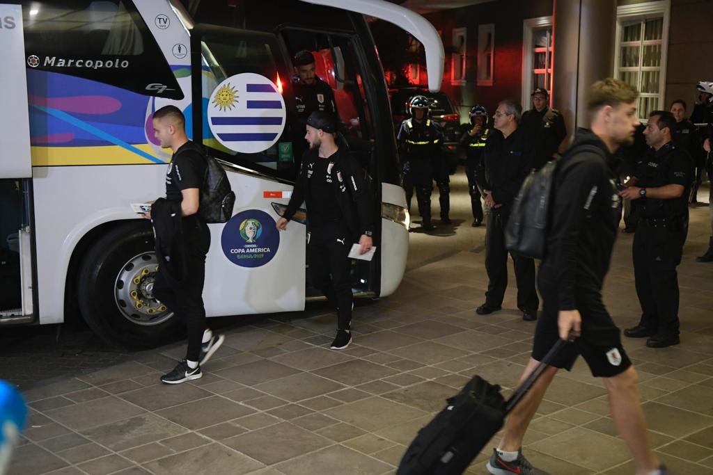 Llegada de Uruguay a Porto Alegre