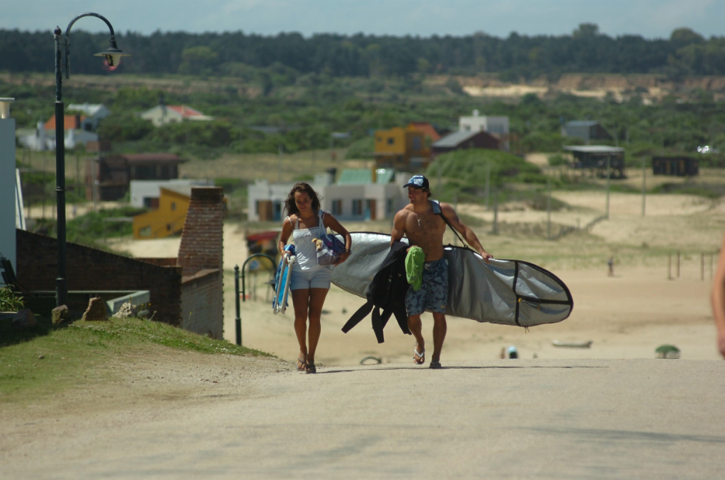 Turistas en Rocha. Foto: Archivo El País