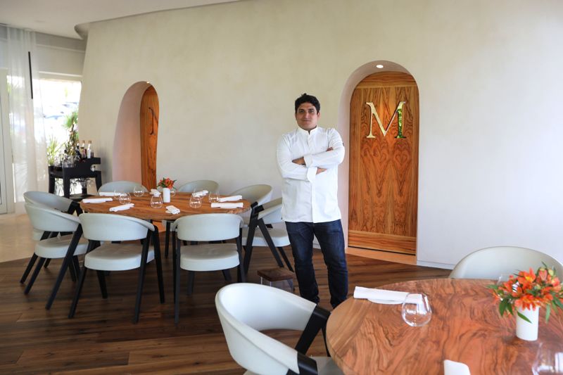 Mauro Colagreco, dueño del restaurante Mirazur. Foto: AFP.