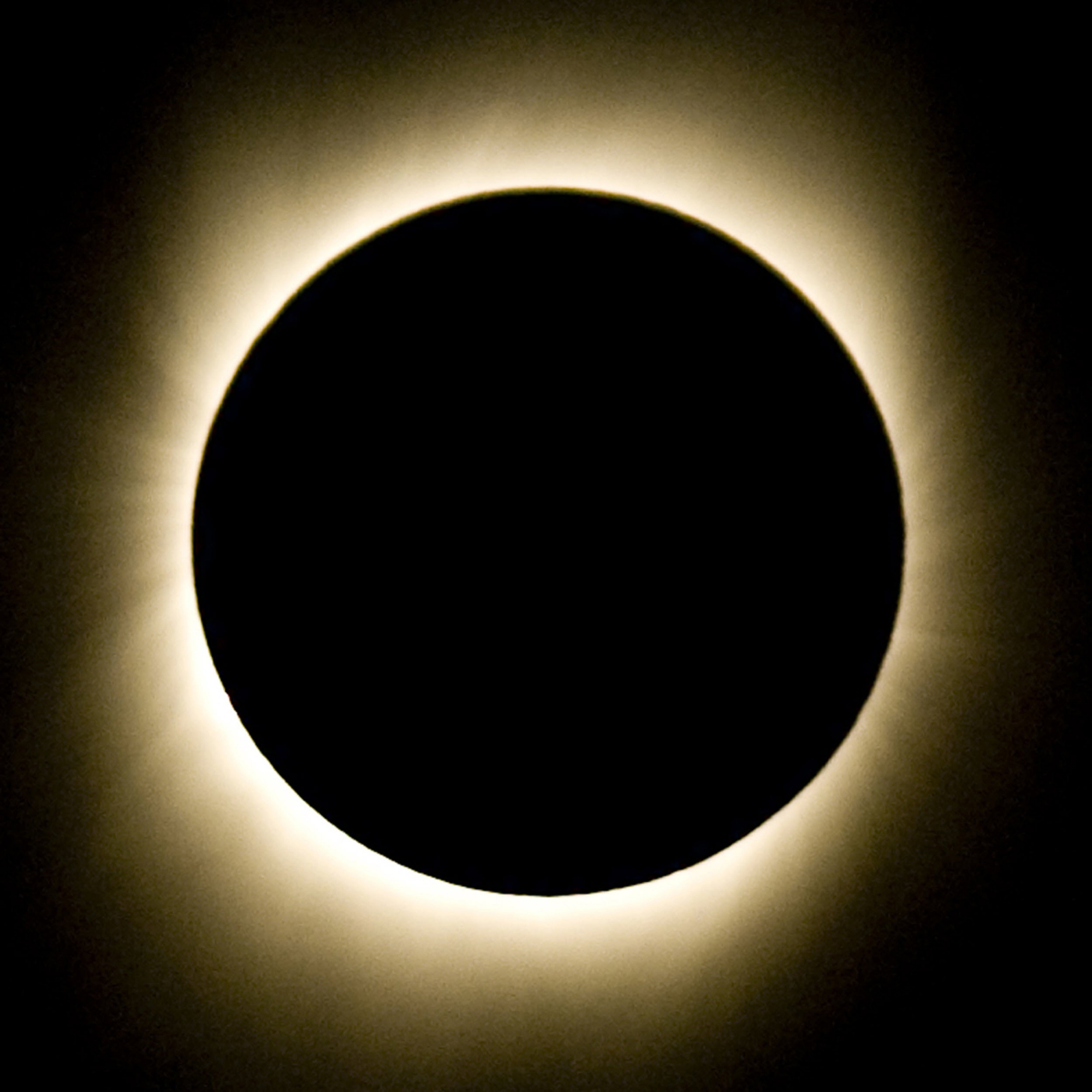 Eclipse total de Sol. Foto: Archivo El País