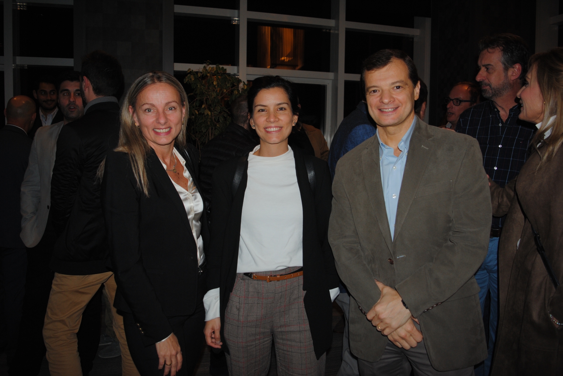 Evelina Pietra, Andrea Trujillo, Emilio Díaz.