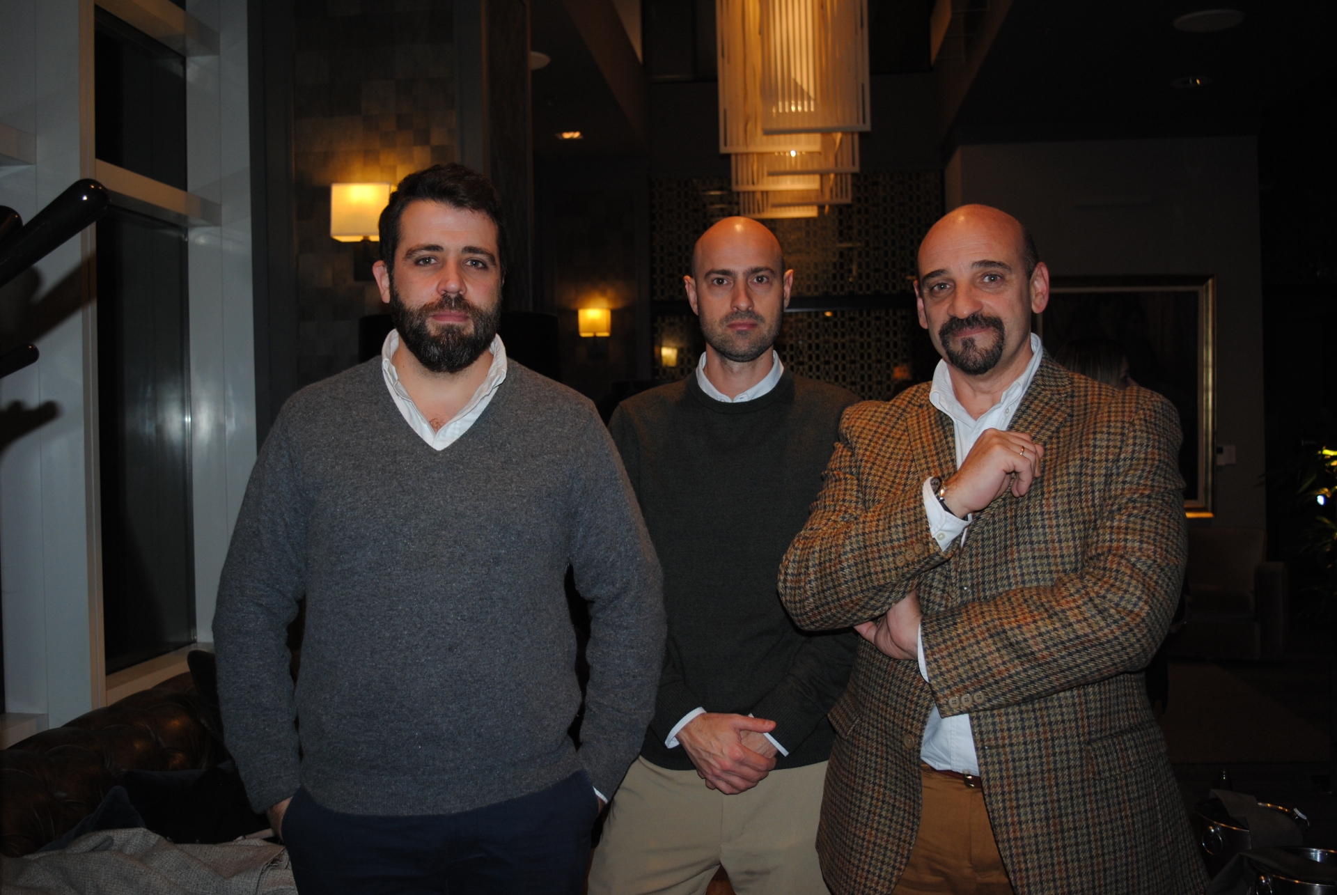 Juan Ignacio Vaz, Gastón Baccino, Wilson Lemus.