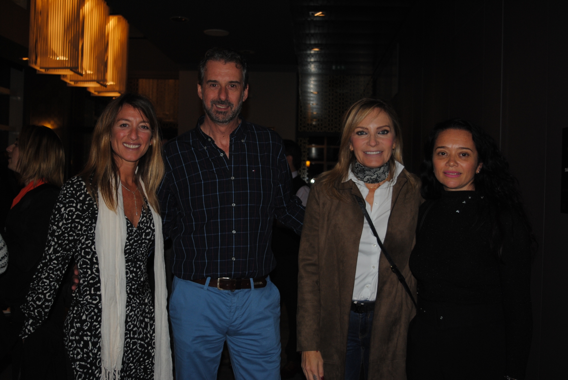 Paula Brugnini, Enrique Marsiglia, Adriana Forlán, Betina Brum.