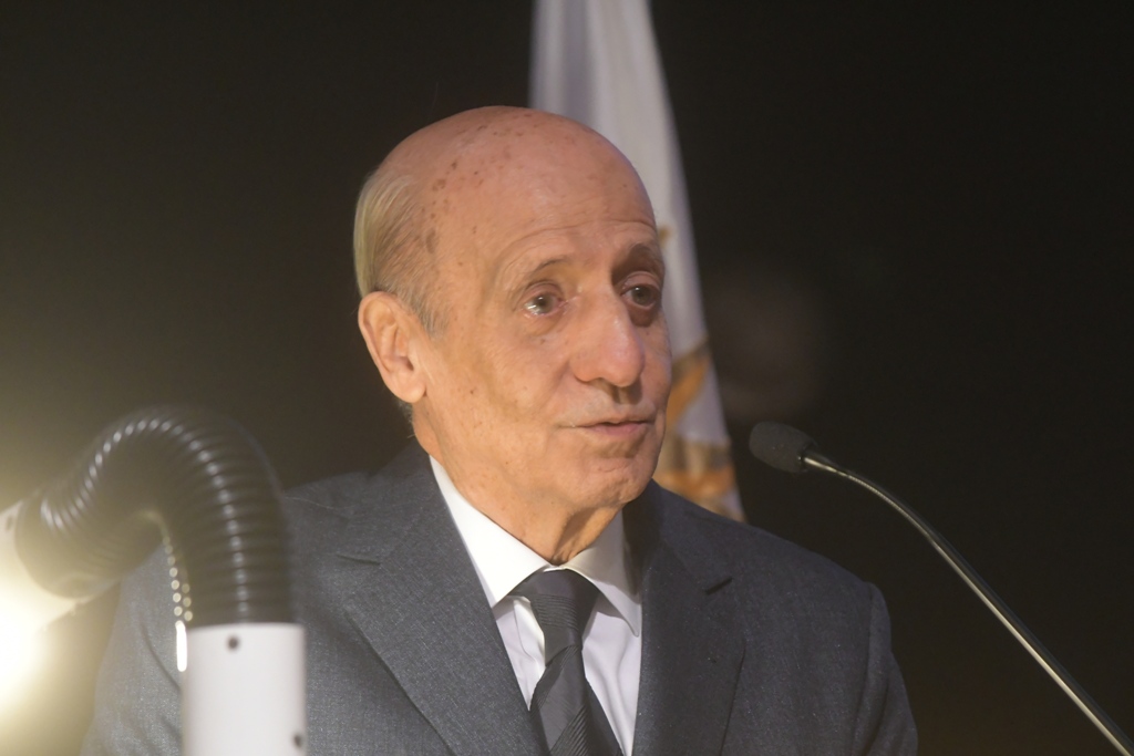 Entrega del Pabellón Nacional a la delegación uruguaya de los Juegos Panamericanos. Foto: Francisco Flores.