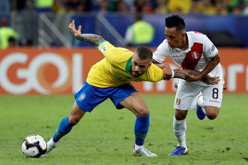 Brasil le ganó 3-1 a Perú y obtuvo su novena Copa América. Foto: EFE