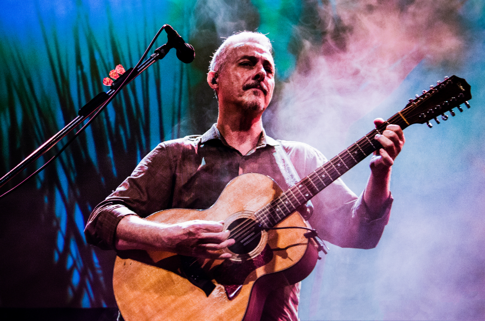 Pedro Aznar en La Trastienda. Foto: Carlos Iglesias.